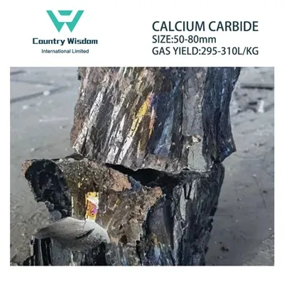 Super kvalitet kalcijum karbid 100 kg bubanj 50-80 mm
