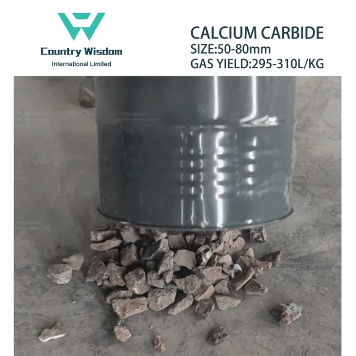 Top Quality 50-80mm Calcium Carbide Stone, Best Calcium Carbide Price